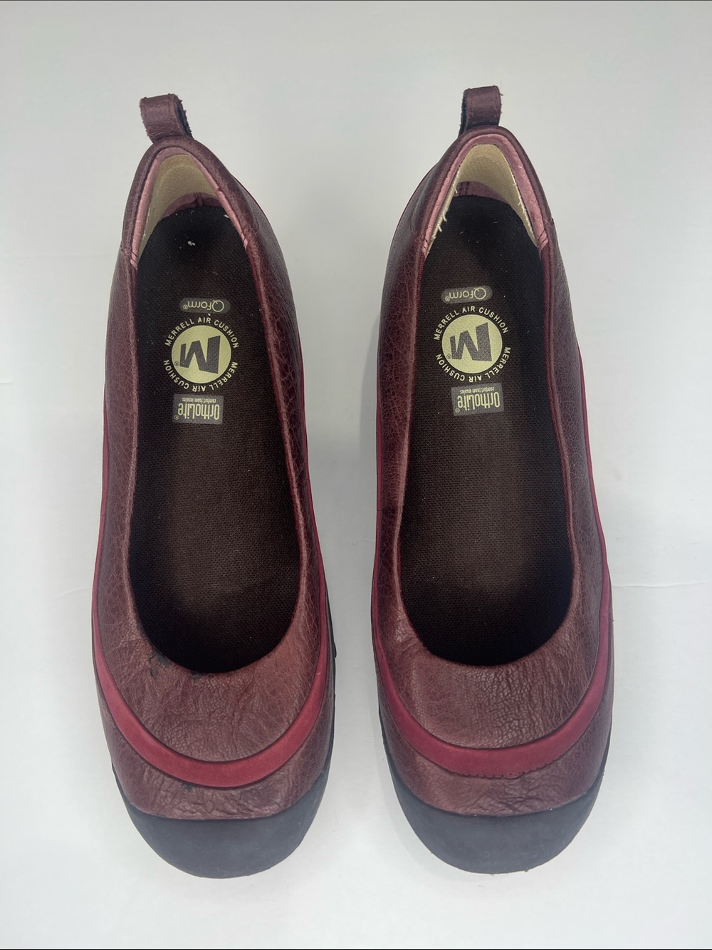 Merrell Women's Burgundy Slip-On Flats
